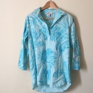 Vineyard vines floral cover up size xs